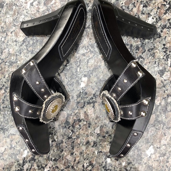 COUTURE Browns designer platform studded heels 💋 - Picture 3 of 15